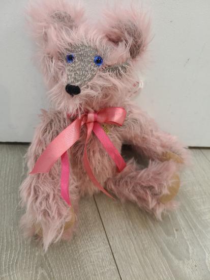 Clarisse, ours articulé, collection, artiste