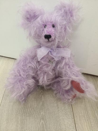 Mauve, ours articulé, collection, artiste